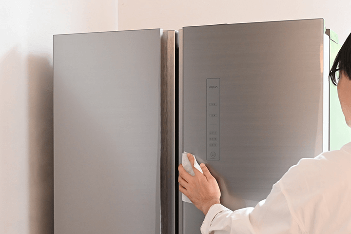 冷蔵庫など手が触れるものも事前に除菌